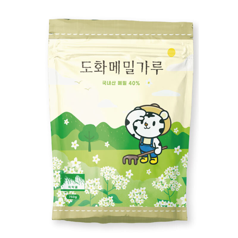강원더몰,[심평원 팝업스토어] 도화메밀가루&메밀차 세트